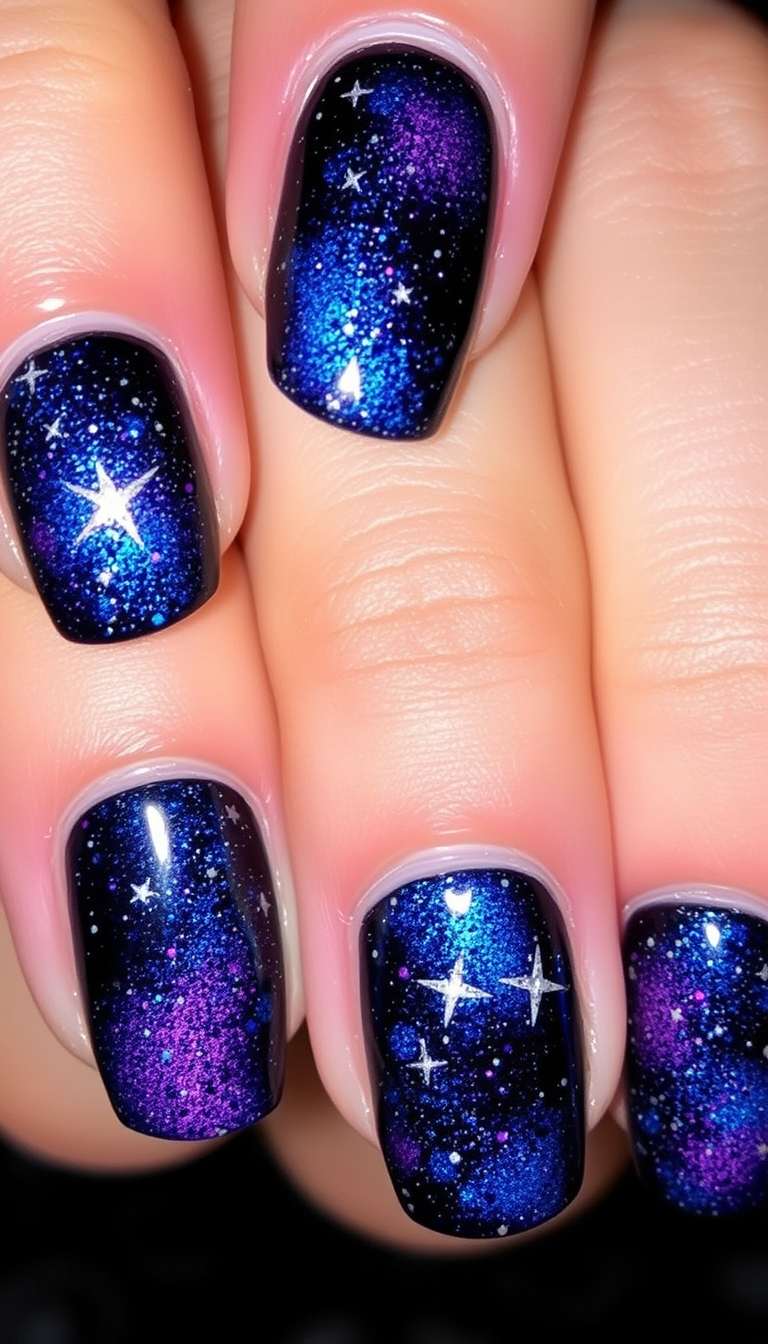 15. Glitter Galaxy