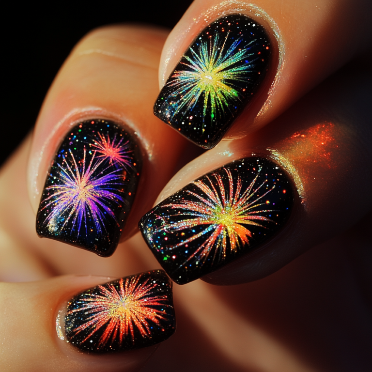 17. Glowing Firework Effects