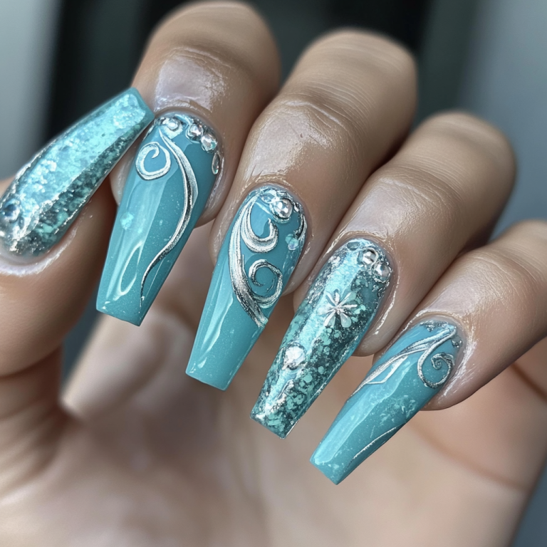 19. Glistening Icy Turquoise