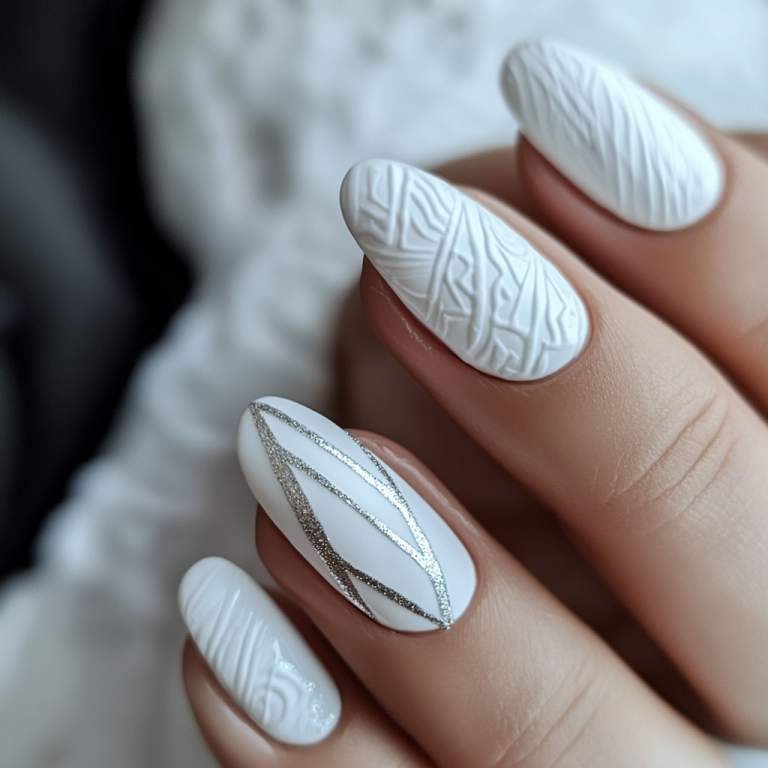 2. Matte White Elegance