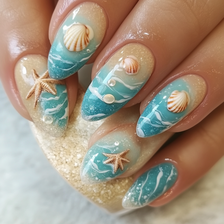 21. Beach-Inspired Aqua Touches