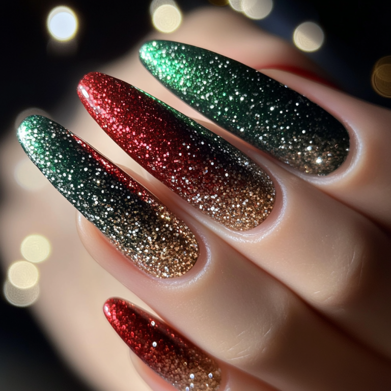 4. Festive Glitter Accents