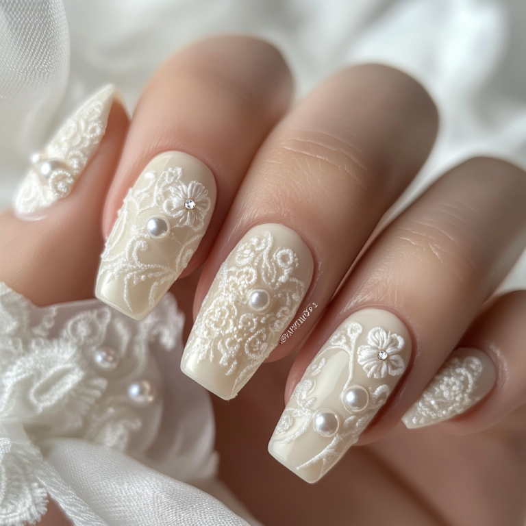 9. Vintage-Inspired Ivory