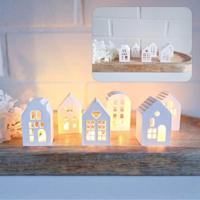 DIY Luminary Houses for Cozy Light