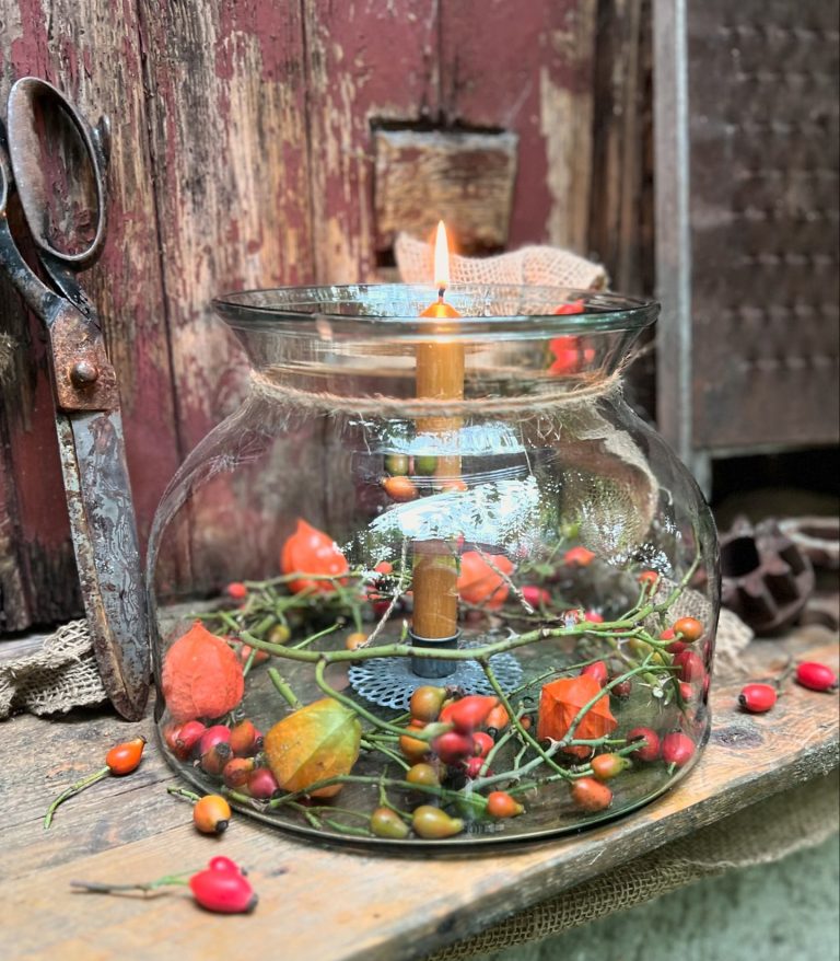 Rustic Candle Lantern DIY