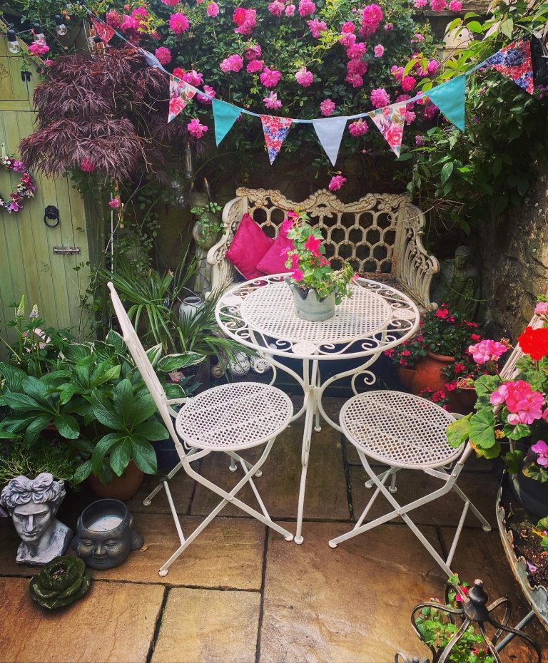 Small Patio Garden Oasis