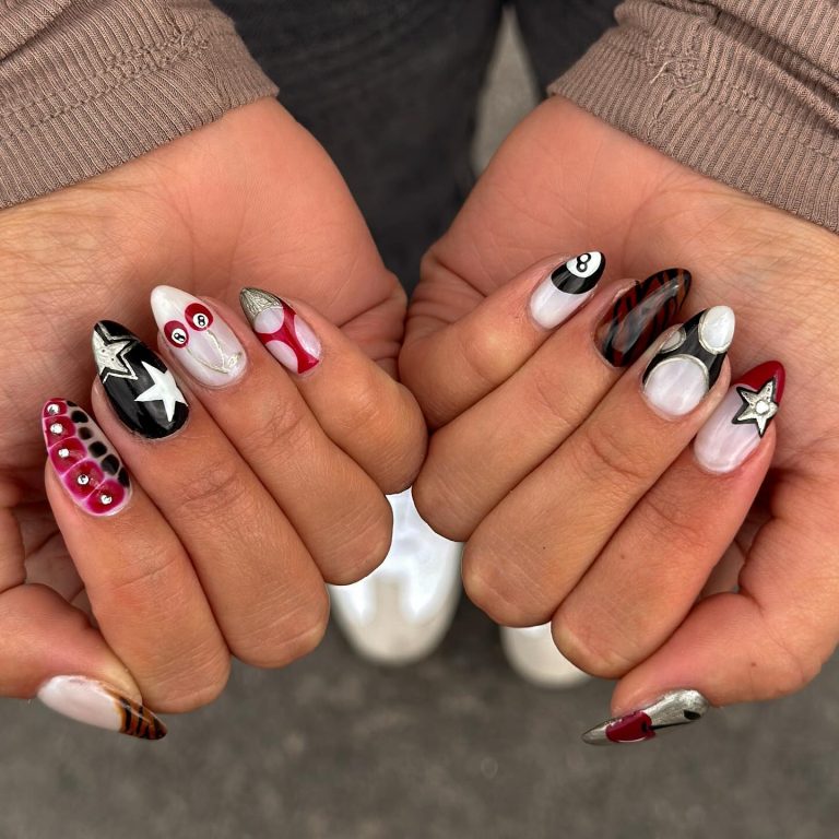 Unleash Your Inner Artist with These Eclectic Nail Creations