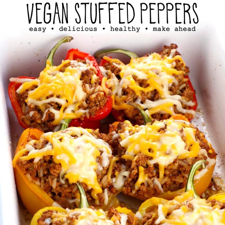 Vegan Stuffed Peppers Delight