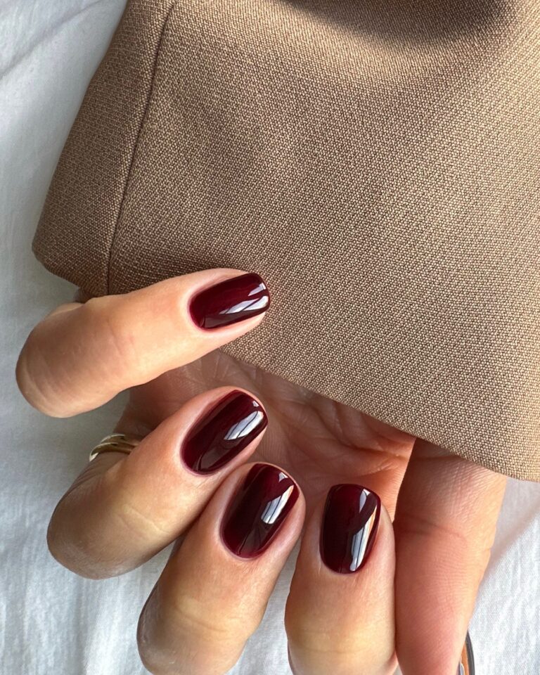 Autumn Burgundy Elegance