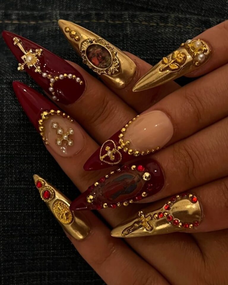 Autumn Elegance in Nails