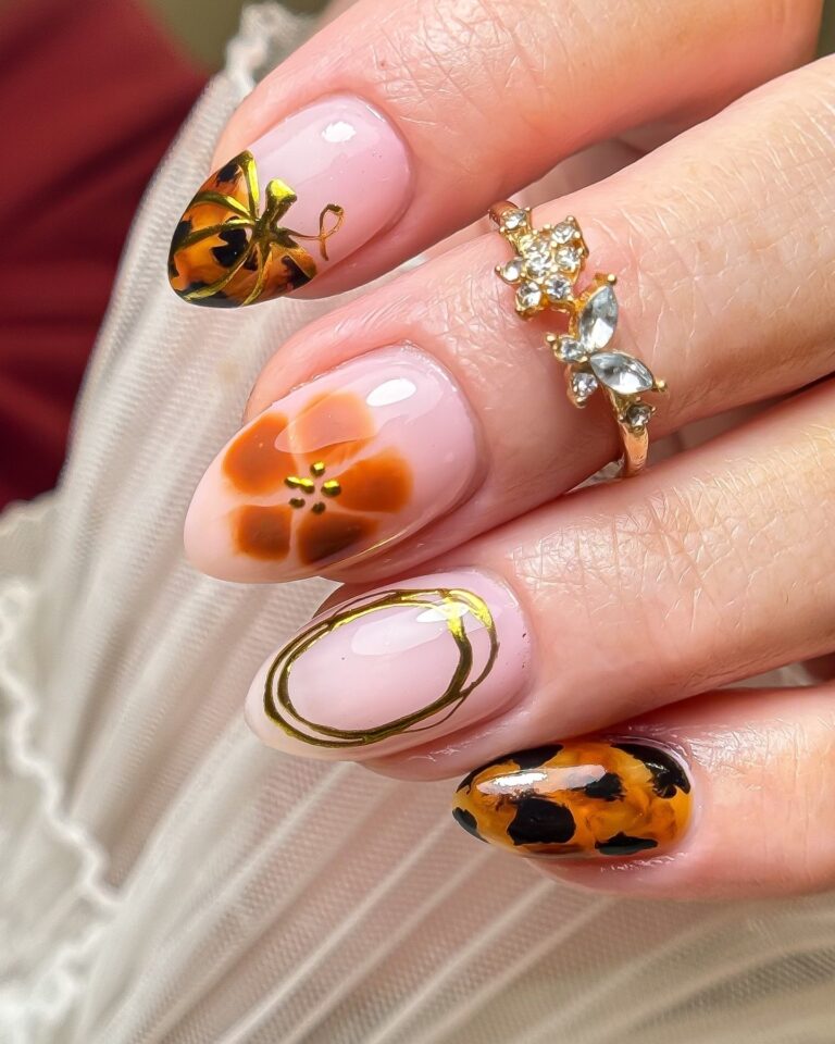 Autumn Elegance Nails