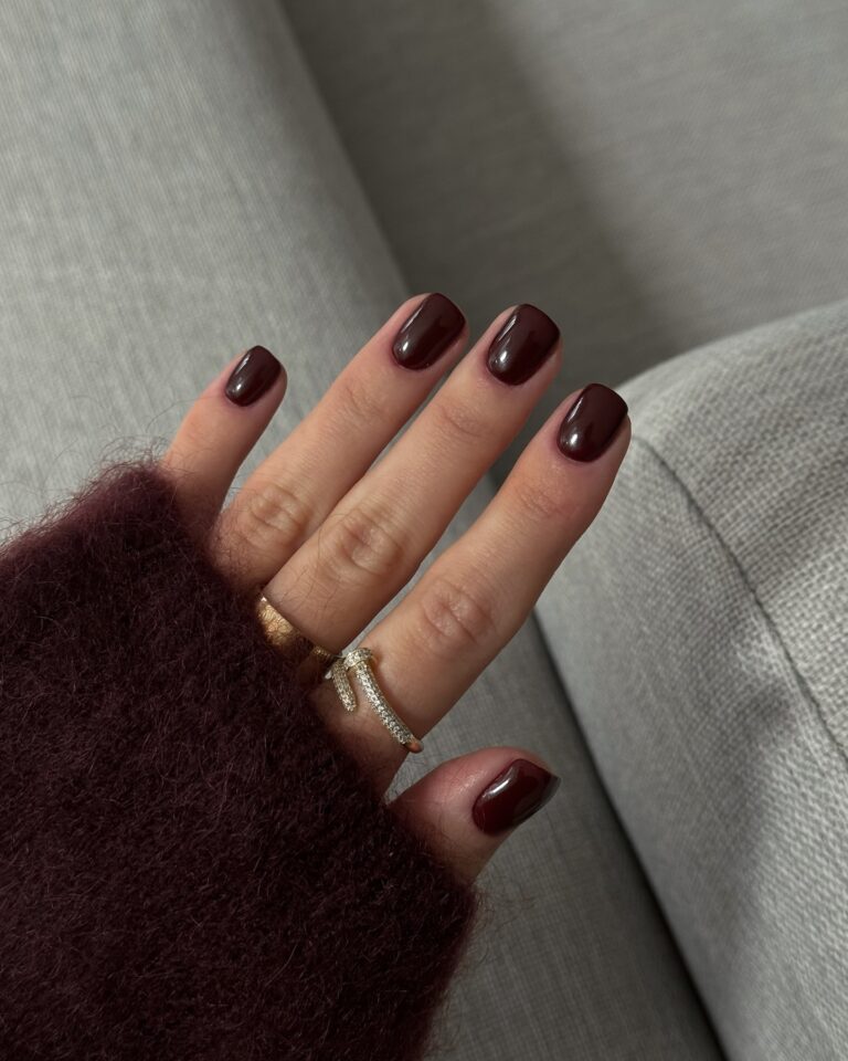 Autumn Elegance with Burgundy