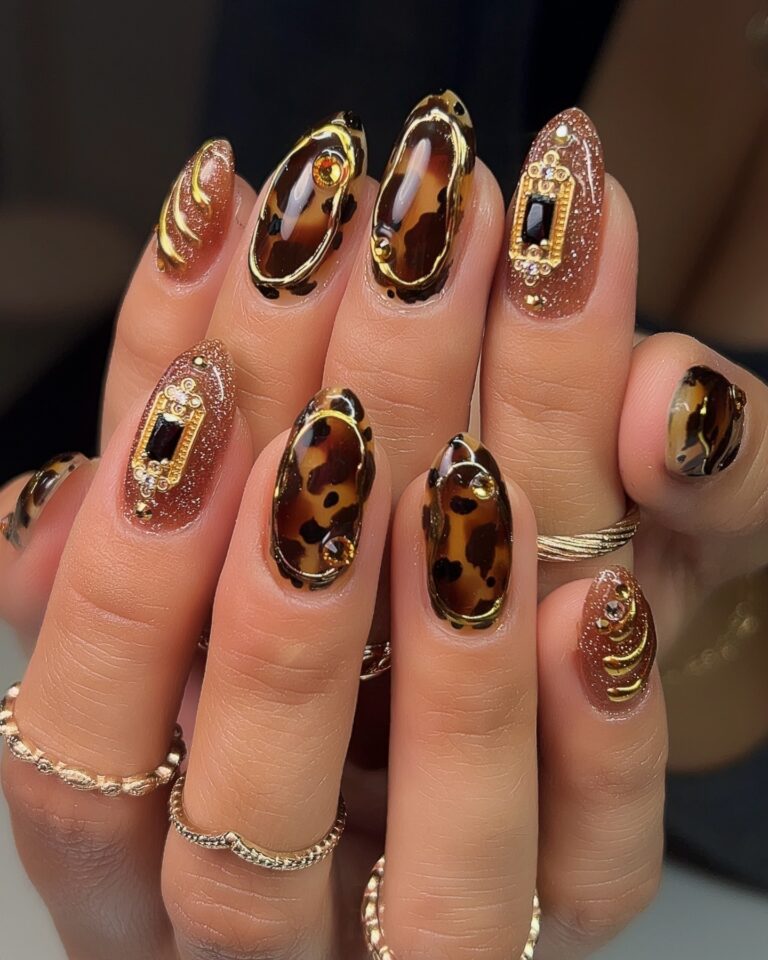 Autumn Inspired Tortoiseshell Elegance