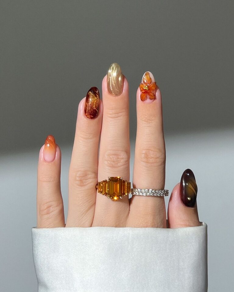 Autumn Nail Art Magic