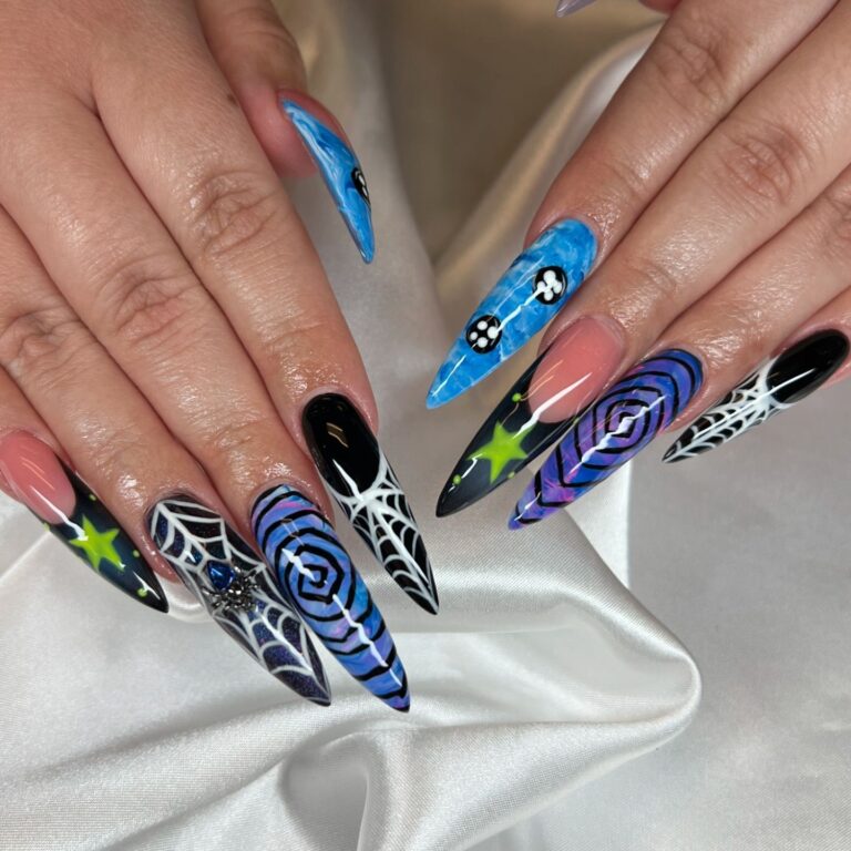 Blue Magic Nails