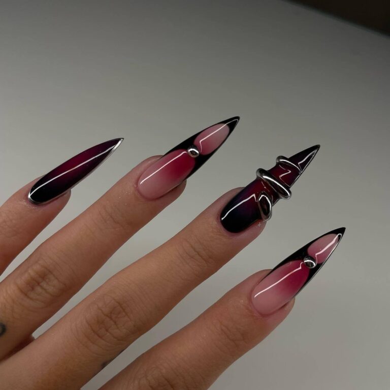 Bold Stiletto Splash