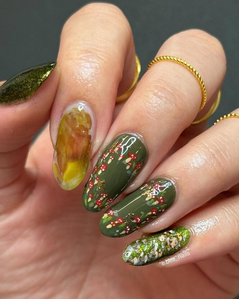 Enchanting Fall Nails