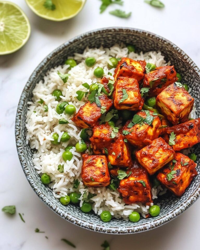 Flavorful Tofu and Rice Delight