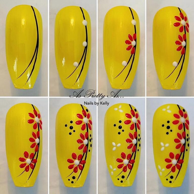 Floral Nail Art Tutorial