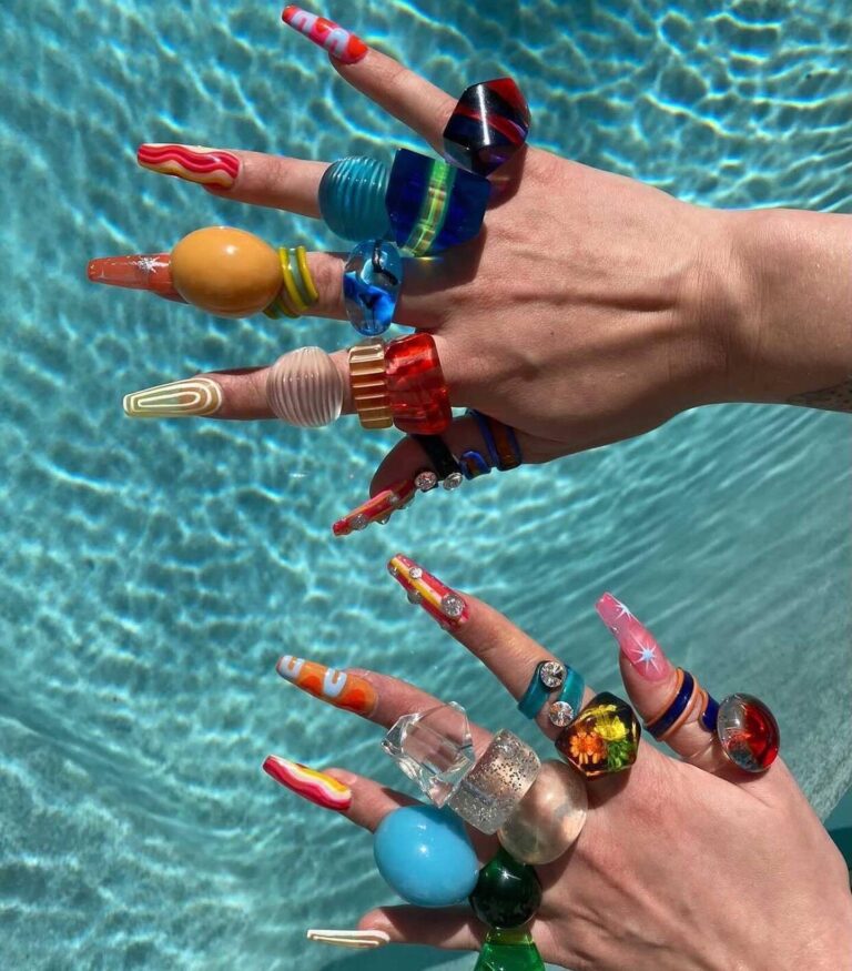 Groovy 60s Nail Extravaganza