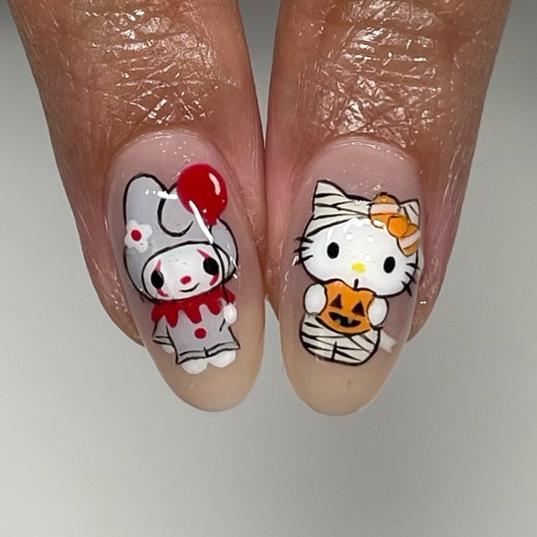 Halloween Nail Art