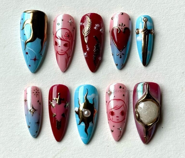 K-Pop Nails Inspiration