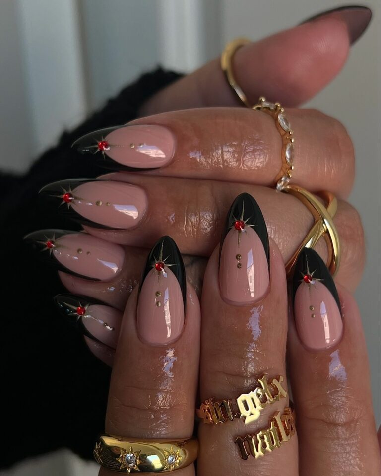 Luxe Fall Nail Design