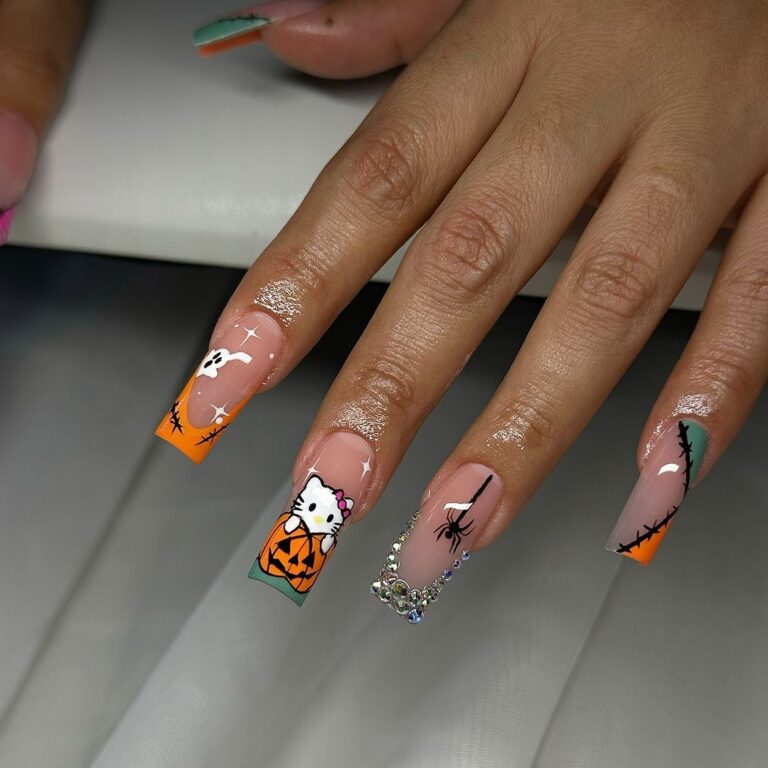 Playful Halloween Nail Art