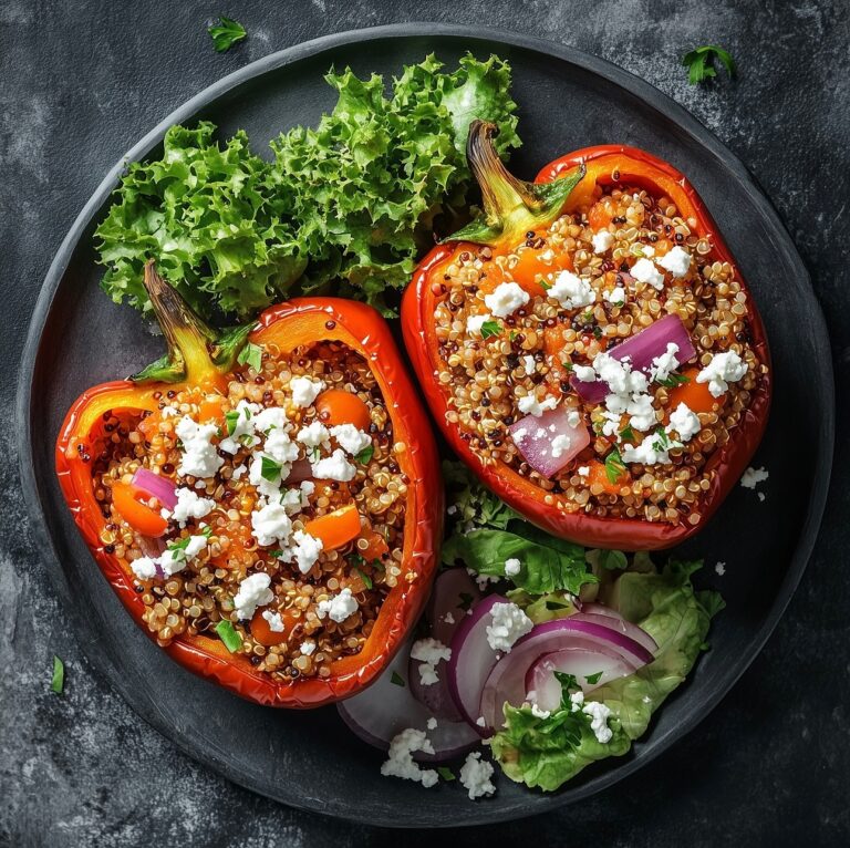 Quinoa Stuffed Bell Peppers