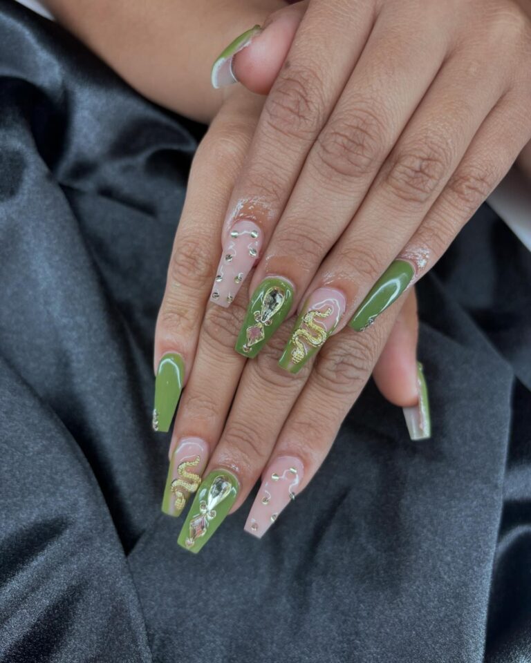 Snake Charm Nails