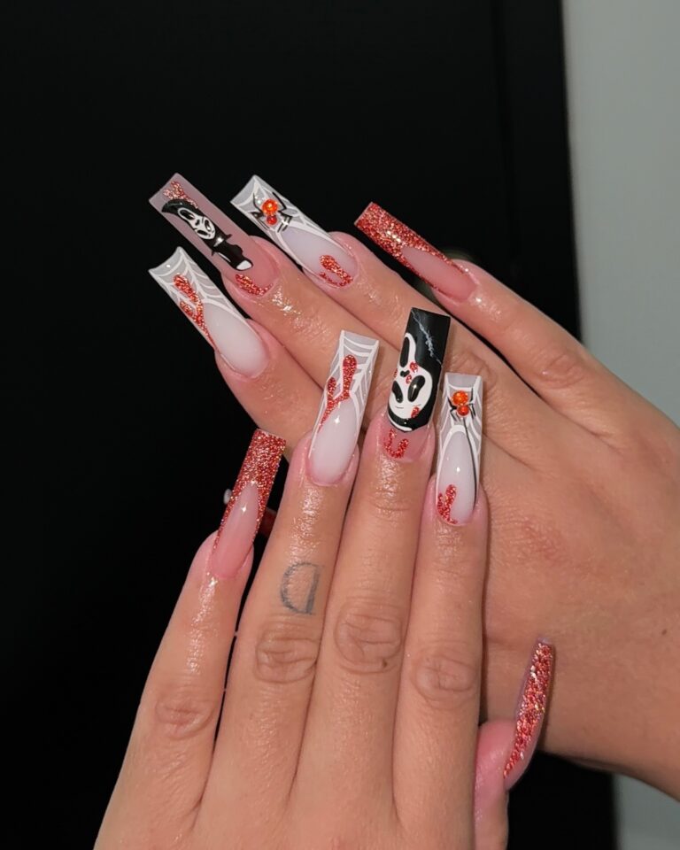 Spooky Chic Nails