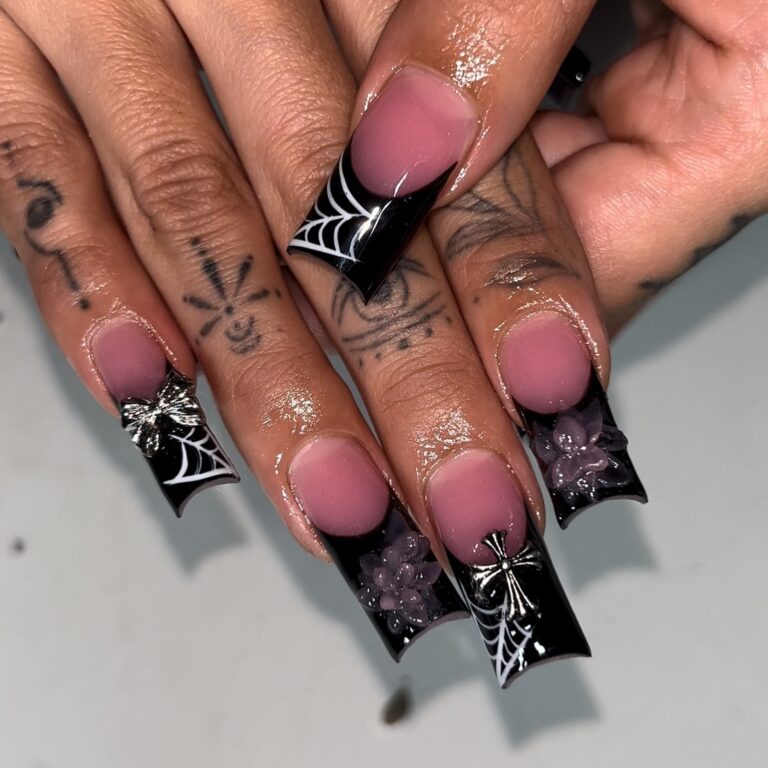 Spooky Chic Nails