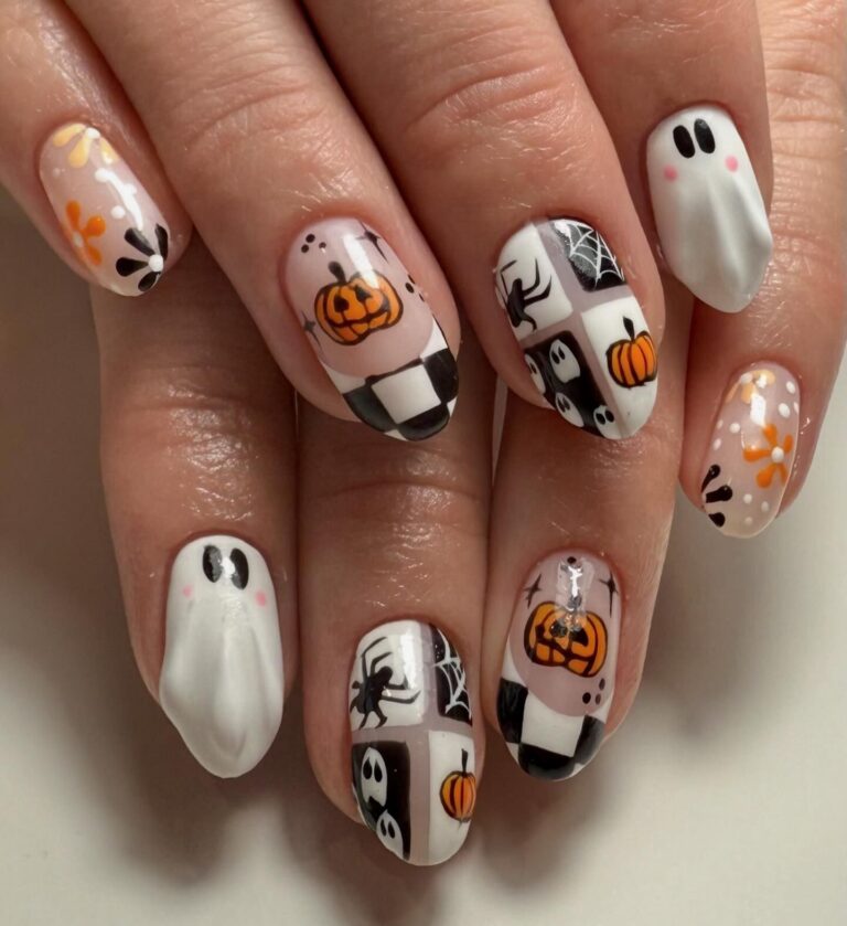 Spooky Season Nail Art