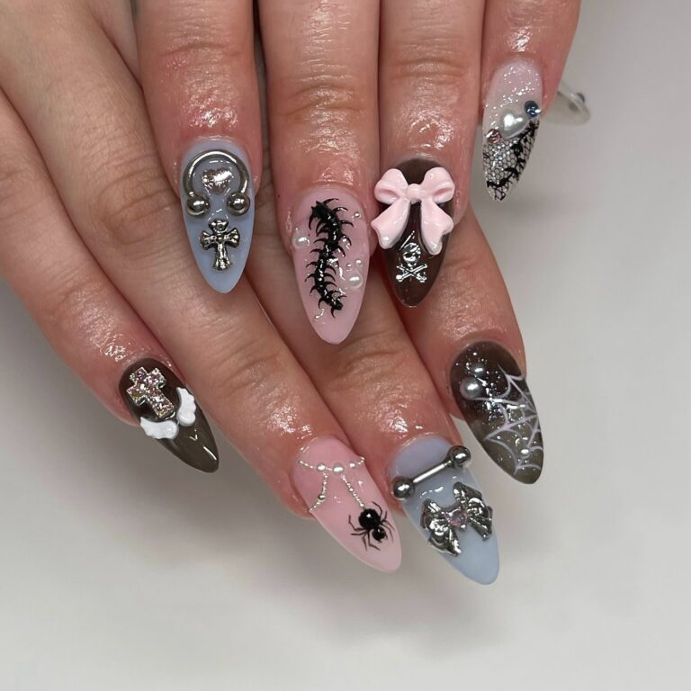 Spooky Sweet Nail Art