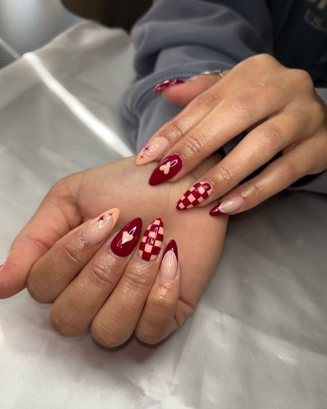 Trendy Red Fall Nails