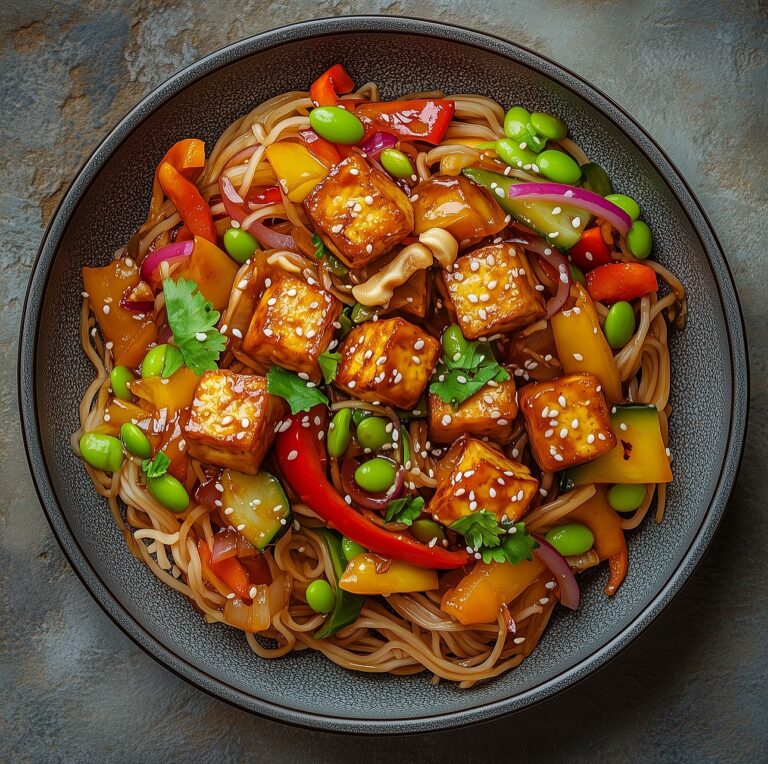 Vibrant Tofu and Vegetable Stir-Fry