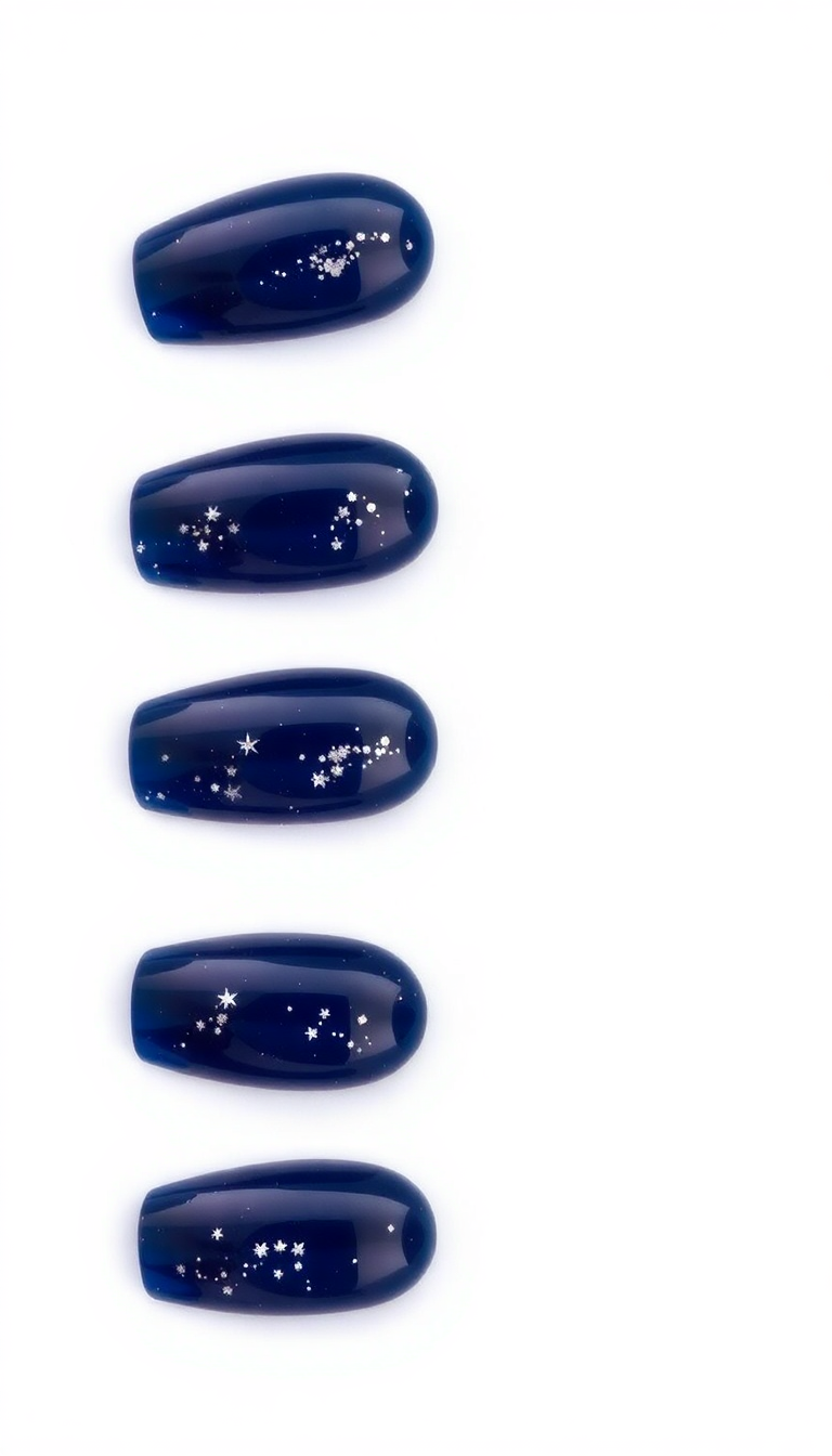 12 Stunning Blue Nail Designs For 2024 That You Have To Try This Fall