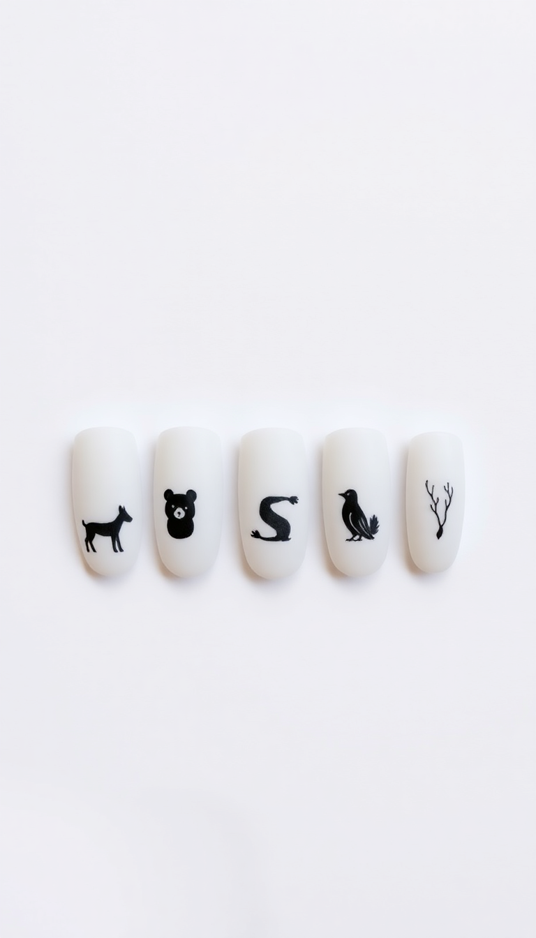 10. Animal Tracks - Minimalist Designs