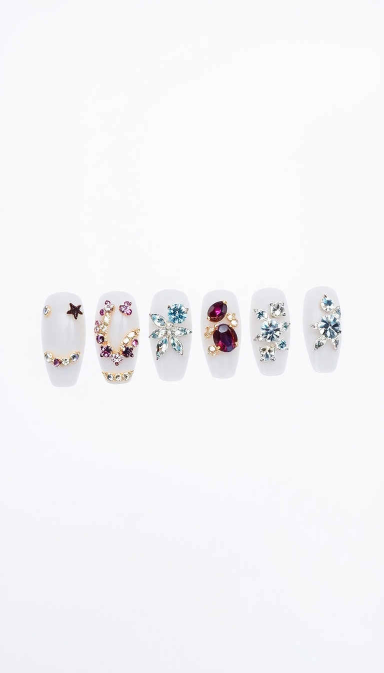 11. Luxe Gemstone Embeds