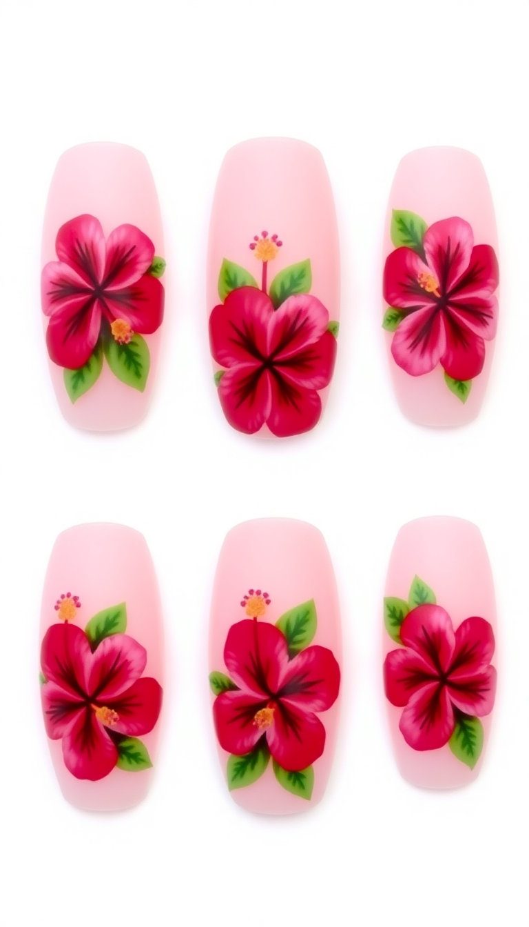 11. Vibrant Hibiscus Highlights