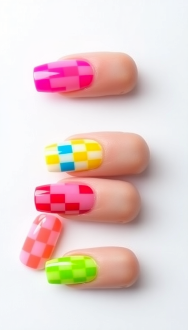 12. Bright Checkerboard