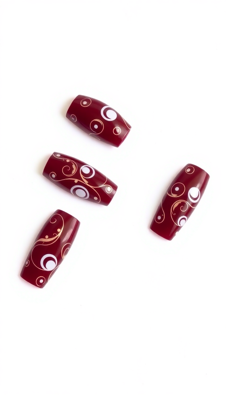 12. Cranberry Swirls