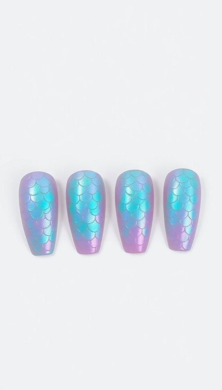 12. Iridescent Mermaid Scales