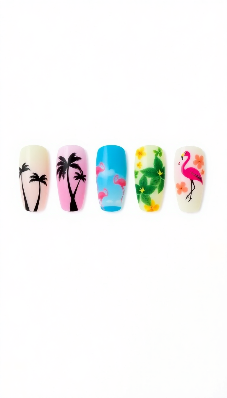 12. Vibrant Tropical Themes