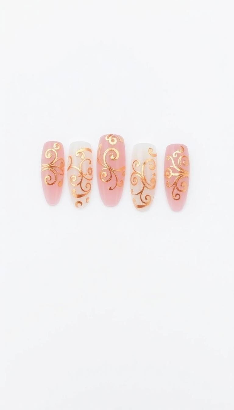 13. Elegant Copper Stamping