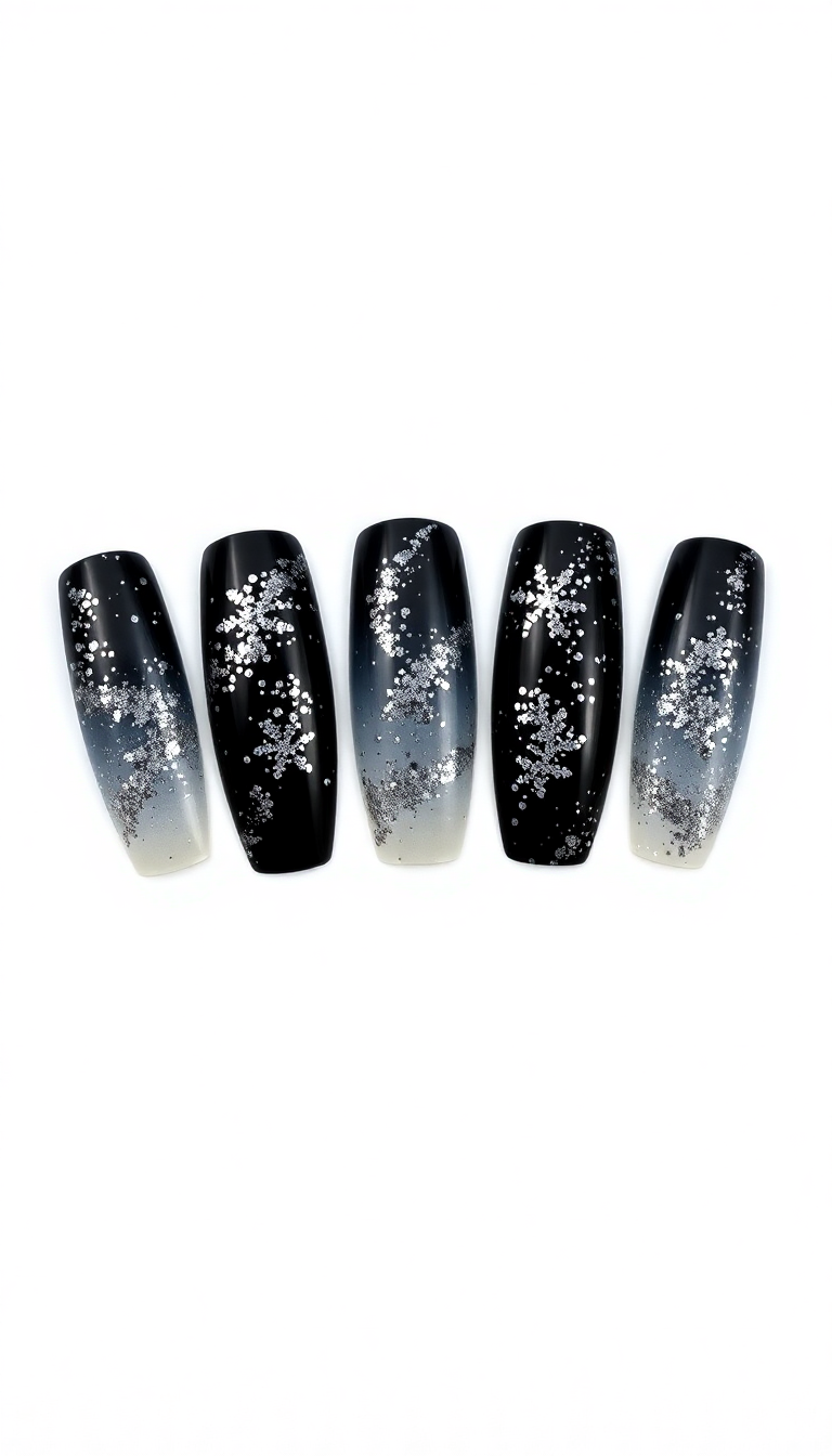 13. Festive Black Sparkle