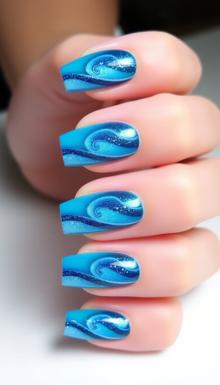 13. Ocean Waves Sparkle