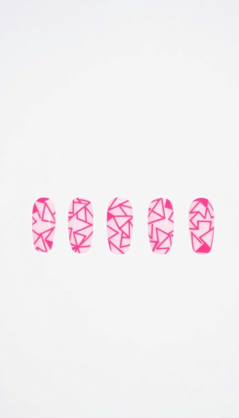 14. Pink Geometric Precision