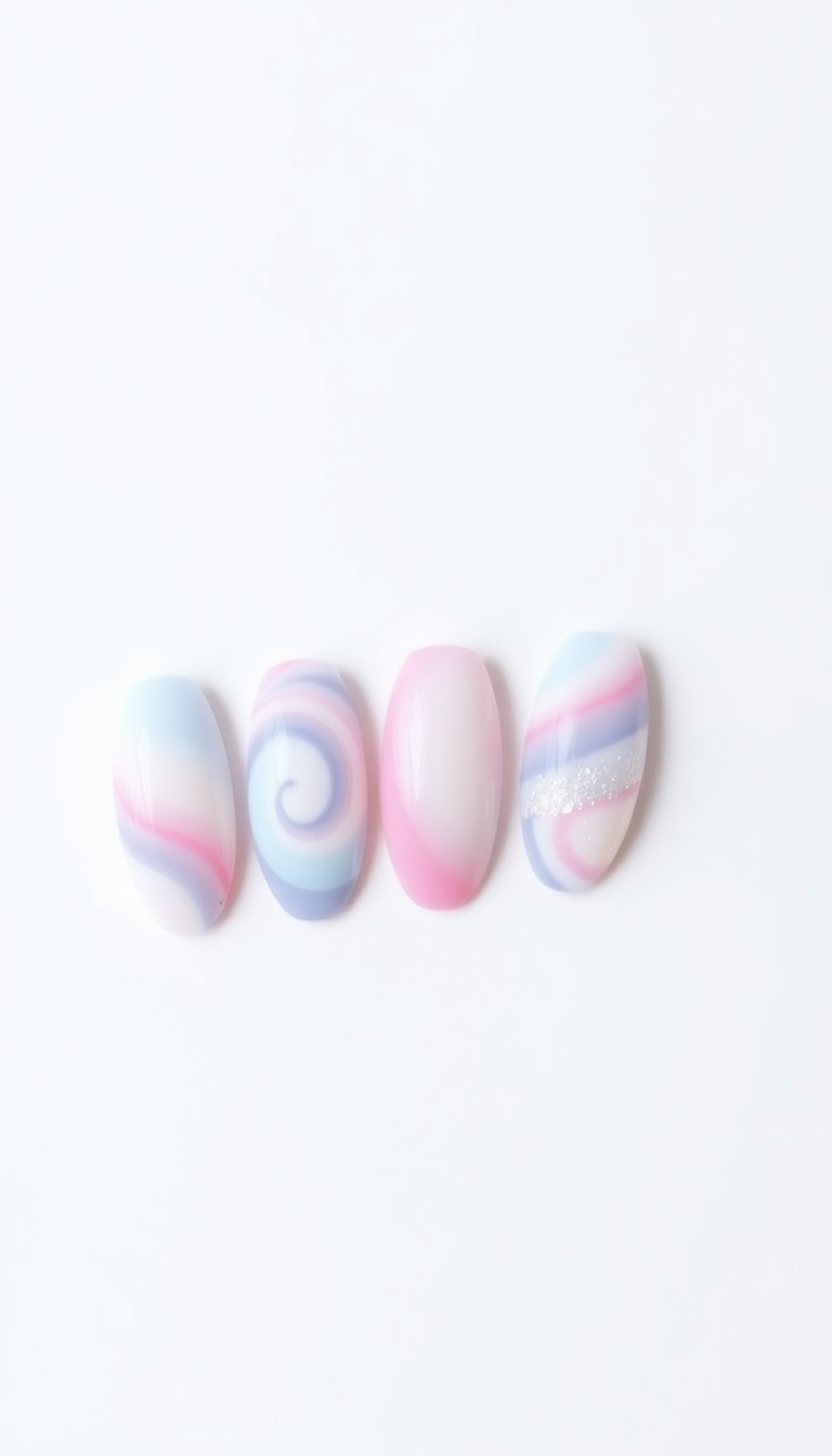 15. Cotton Candy Swirls