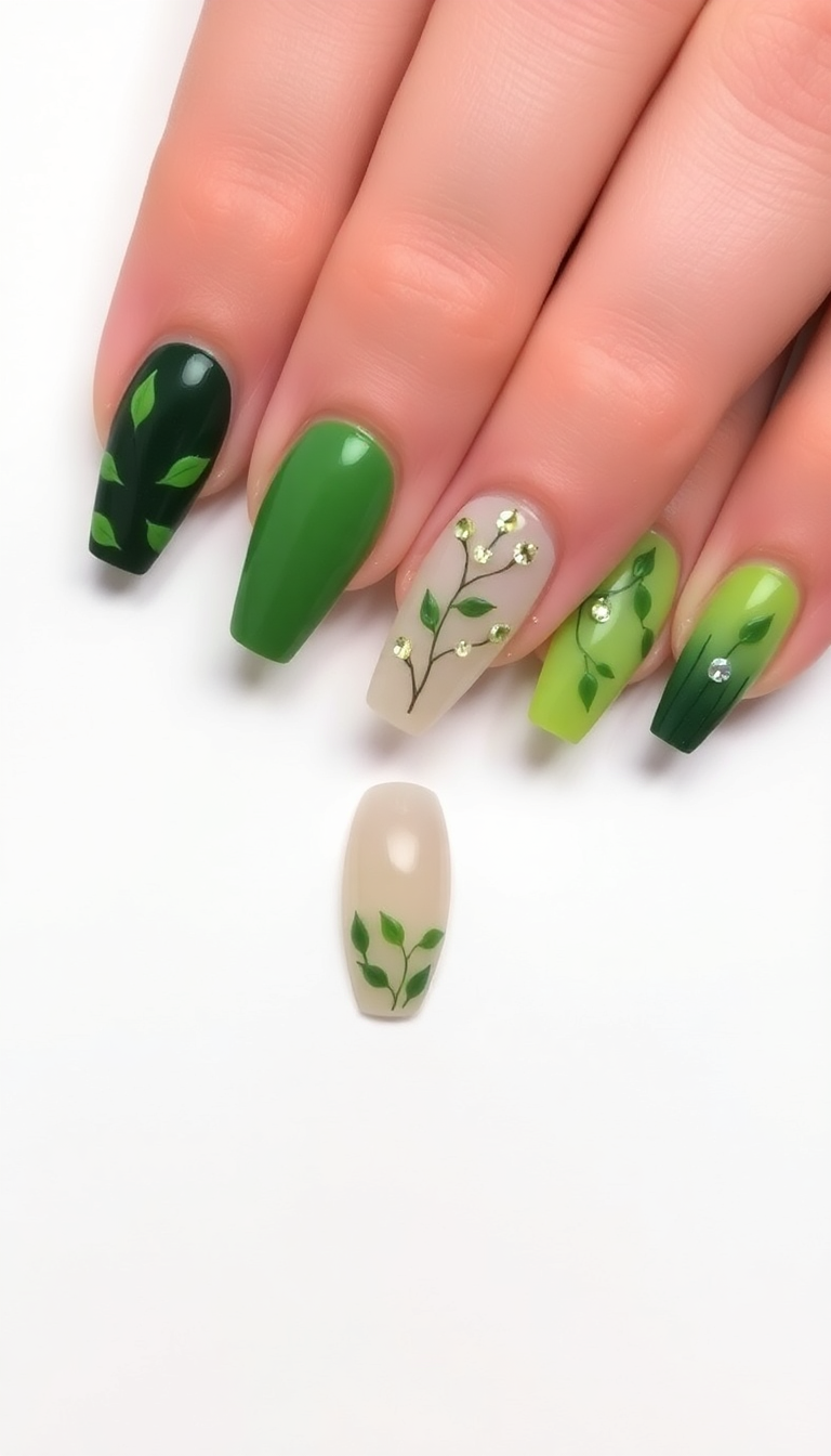 15. Nature-Inspired Green Tones